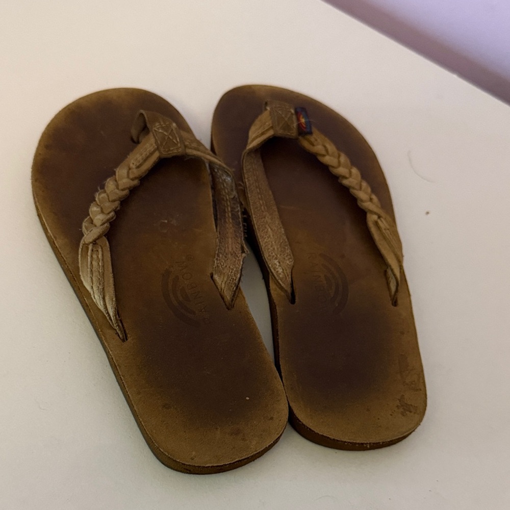 Rainbow Kids Brown Sandals